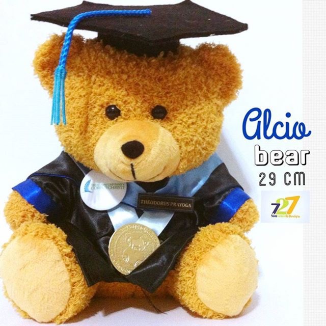Boneka alcio bear medium 29 cm