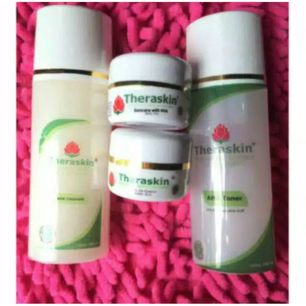 paket theraskin isi 4 glowing flek
