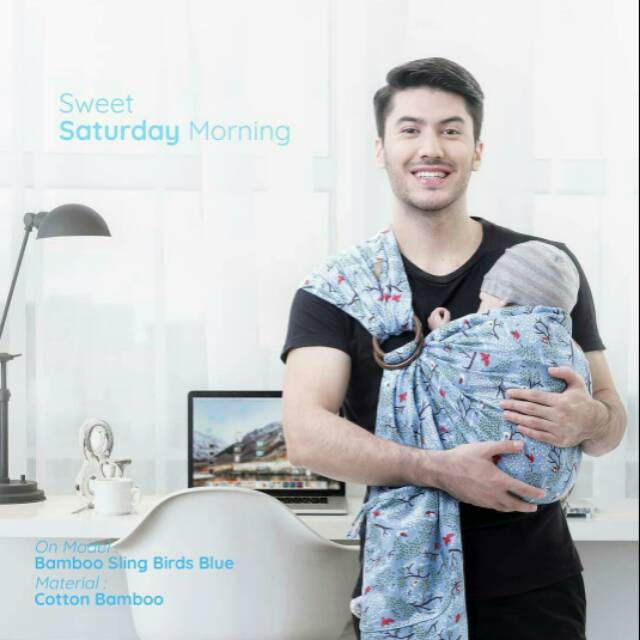 Gendongan Ringsling Bambo cuddle me