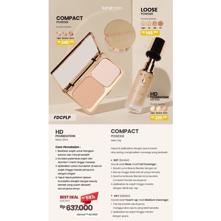 paket hemat lumecolors