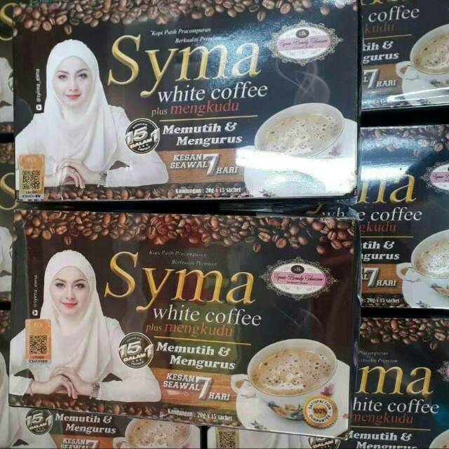 White coffee plus mengkudu by syma