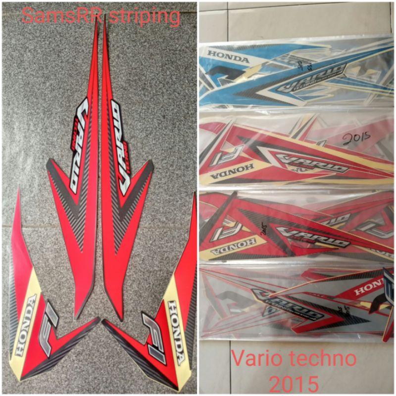 Striping VARIO TECHNO FI 2015