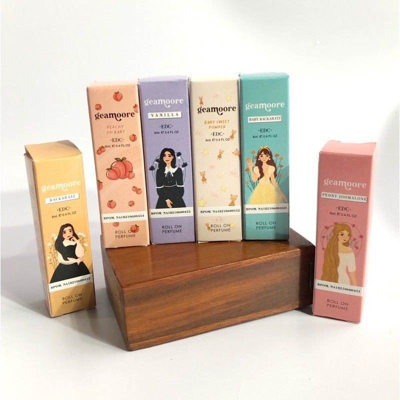 (DISTRIBUTOR) parfume geamore roll on