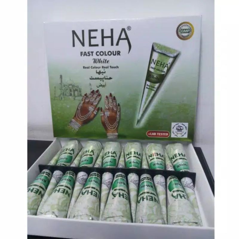 Henna neha white (Ecer)