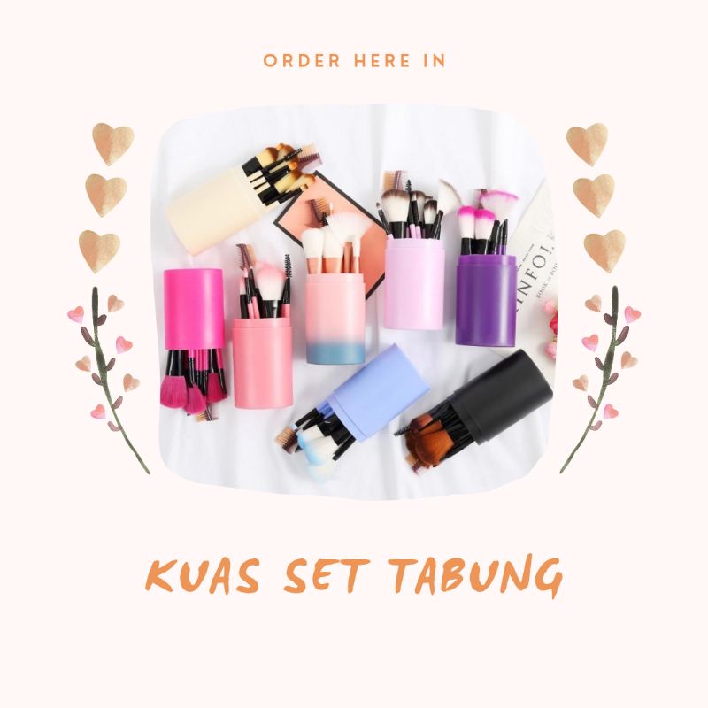 [DS_18] KUAS SET TABUNG