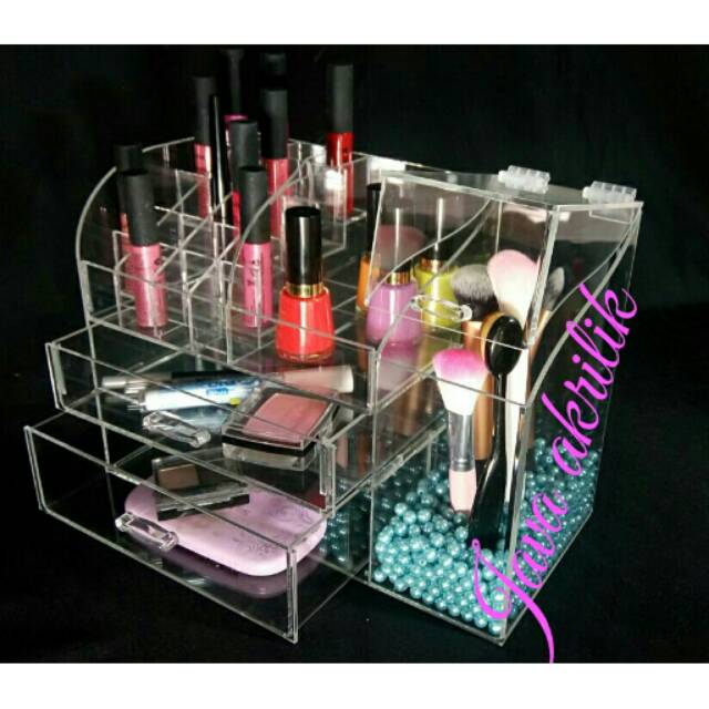 Acrylic makeup organizer N