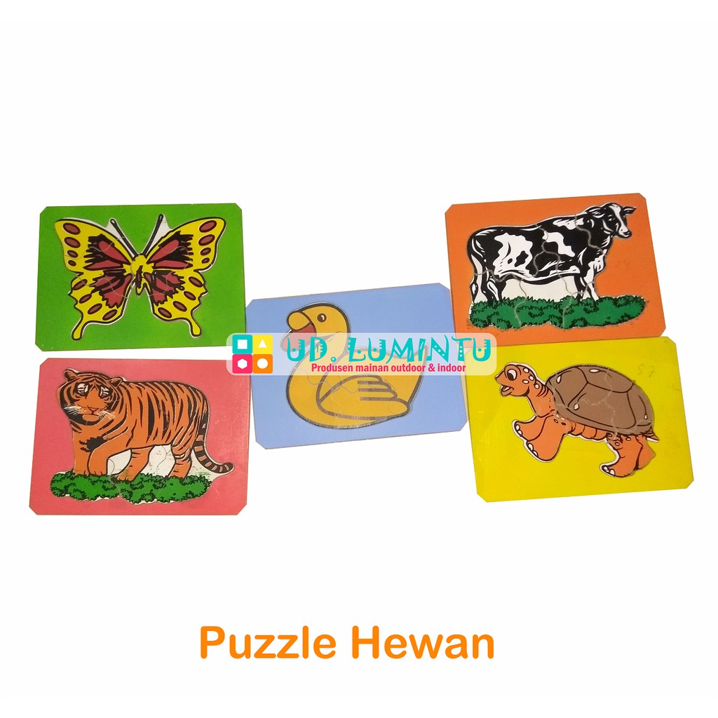 Puzzle Hewan