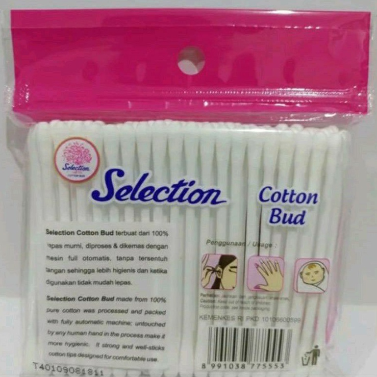 SELECTION COTTON BUD ISI 100 PCS