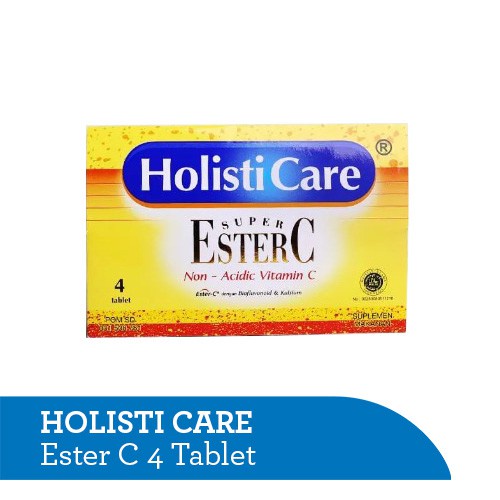 Holisticare Ester C Tablet 4 s