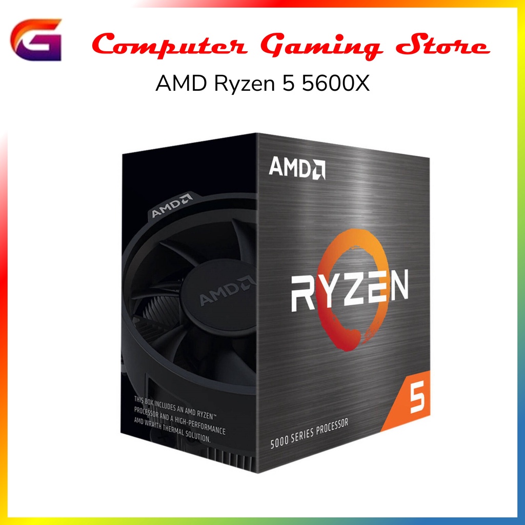 AMD RYZEN 5 5600X PROSESOR BOX - SOCKET AM4