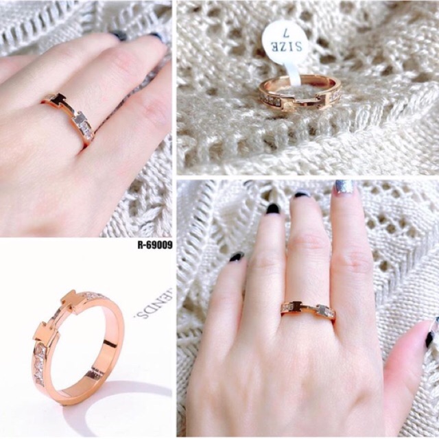 Cincin H mata premium titanium