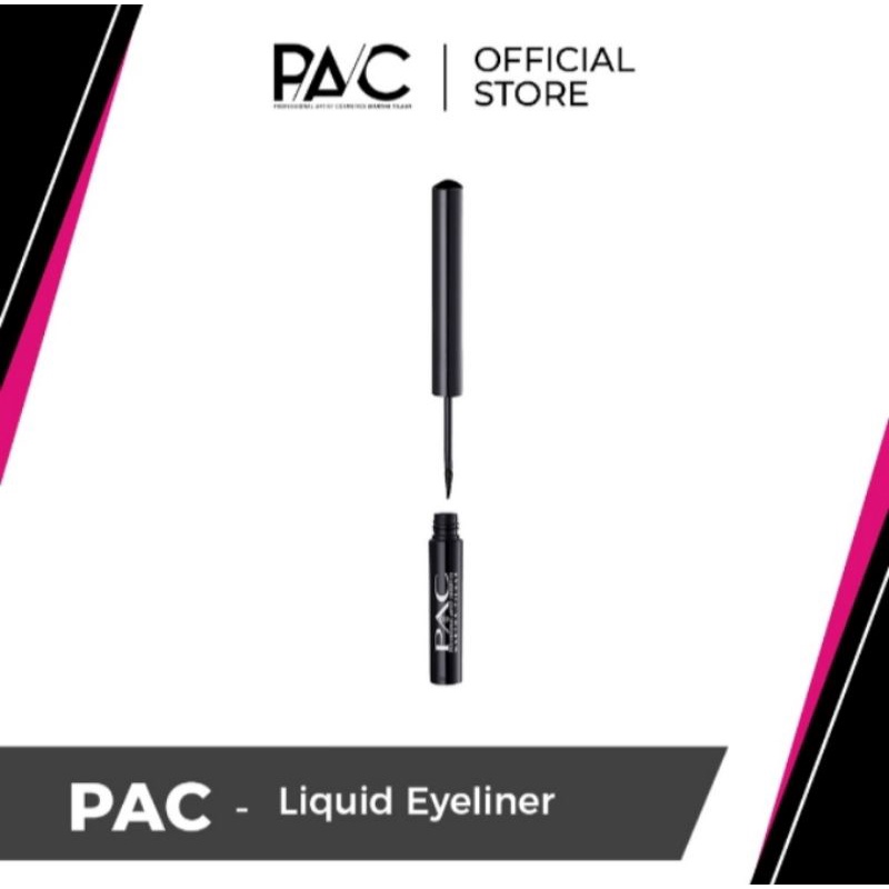 PAC Liquid Eyeliner Black