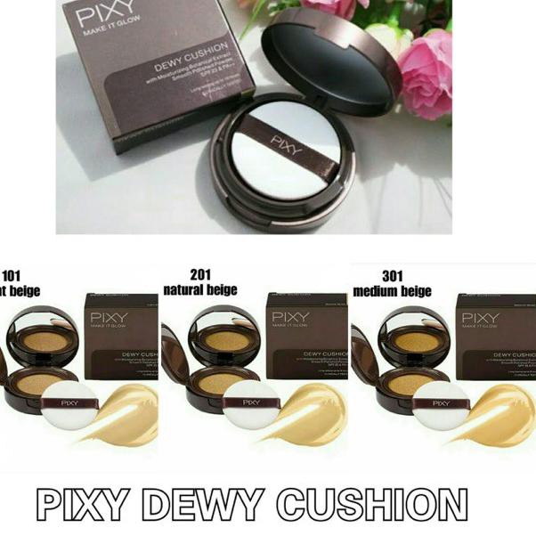 ♙ PIXY MAKE IT GLOW DEWY CUSHION ✰