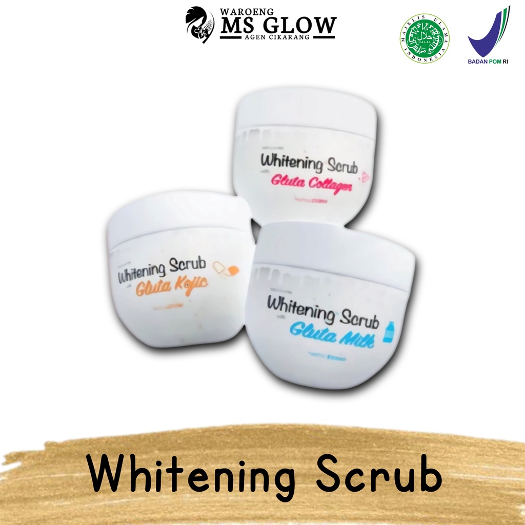 MS GLOW PAKET BODY SOAP & SCRUB