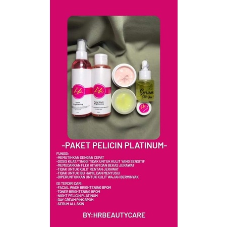 paket pelicin platinum