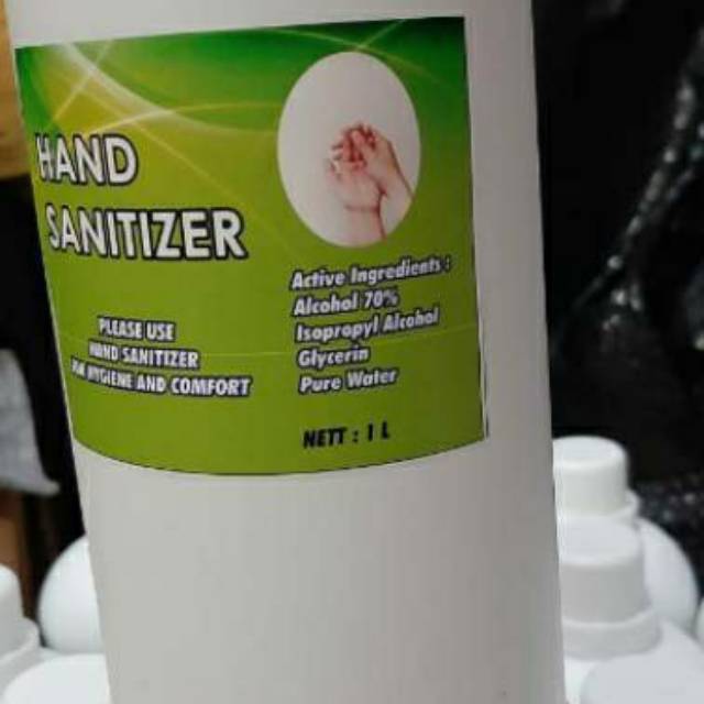 Hand sanitizer 1 liter