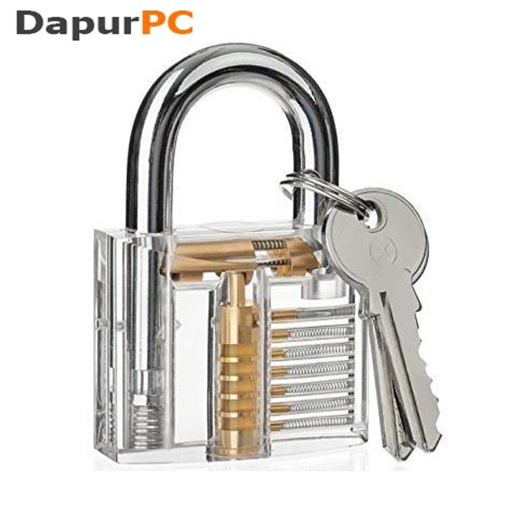 Gembok Desain Transparan / Professional Locksmith Training Padlocks