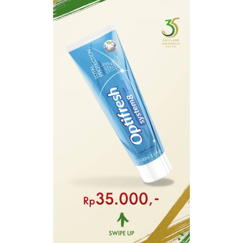 Optifresh System 8 Total Protection Toothpaste