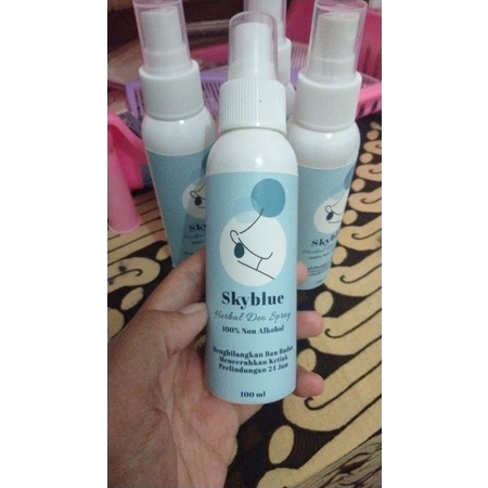 Deodorant Spray Sky Blue