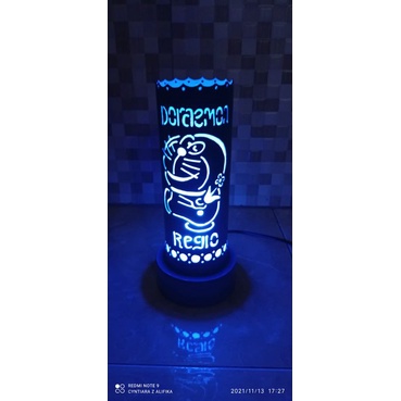 lampu hias pvc doraemon