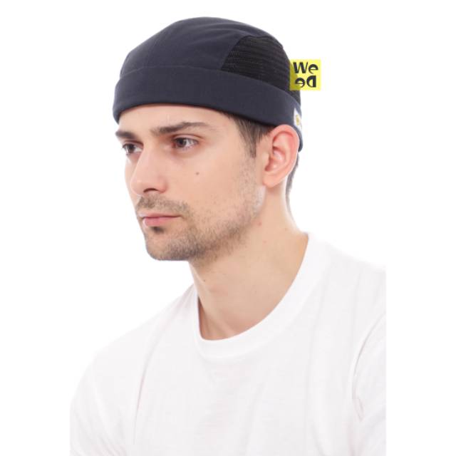 Miki Hat/Peci Cap 5 Panel Navy Jaring
