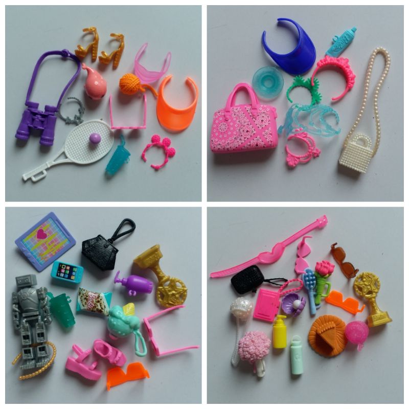 Aksesoris Boneka Barbie Preloved UV10