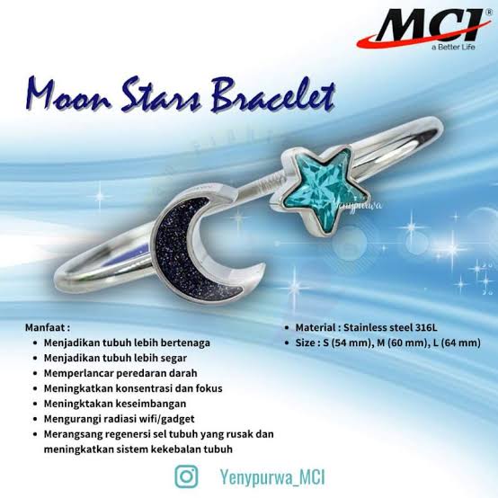 Moonstar Bracelet Blue