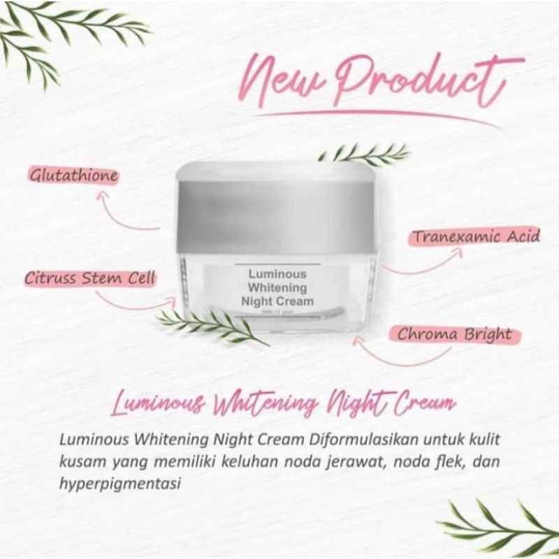 Luminous Whitening Night Cream