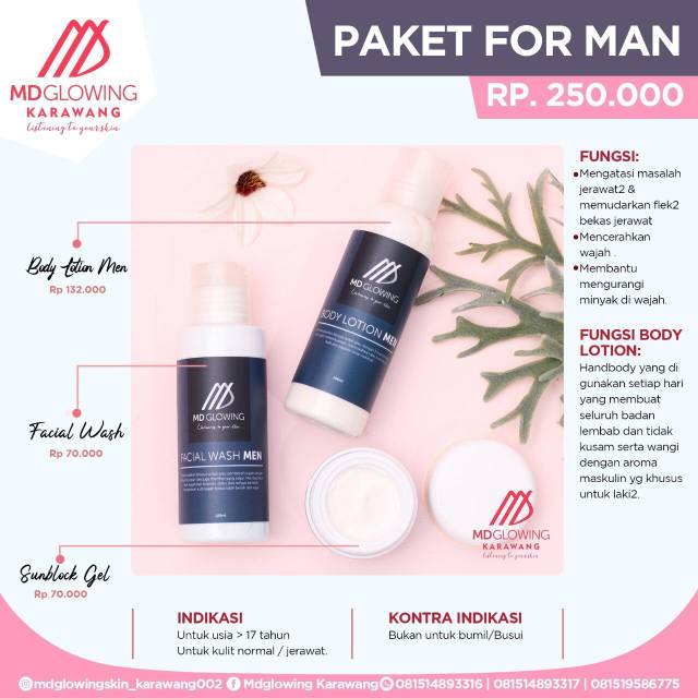 PAKET For Men, By Md Glowing
