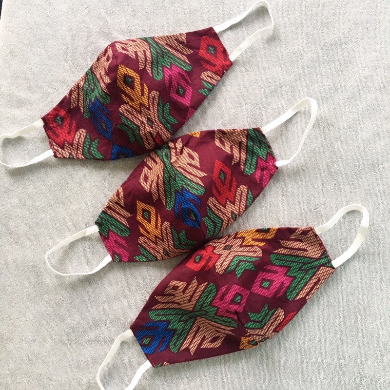 MASKER KAIN KATUN BATIK