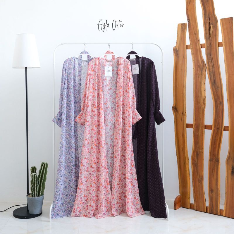 AYLA LONG OUTER Cantik Trendy