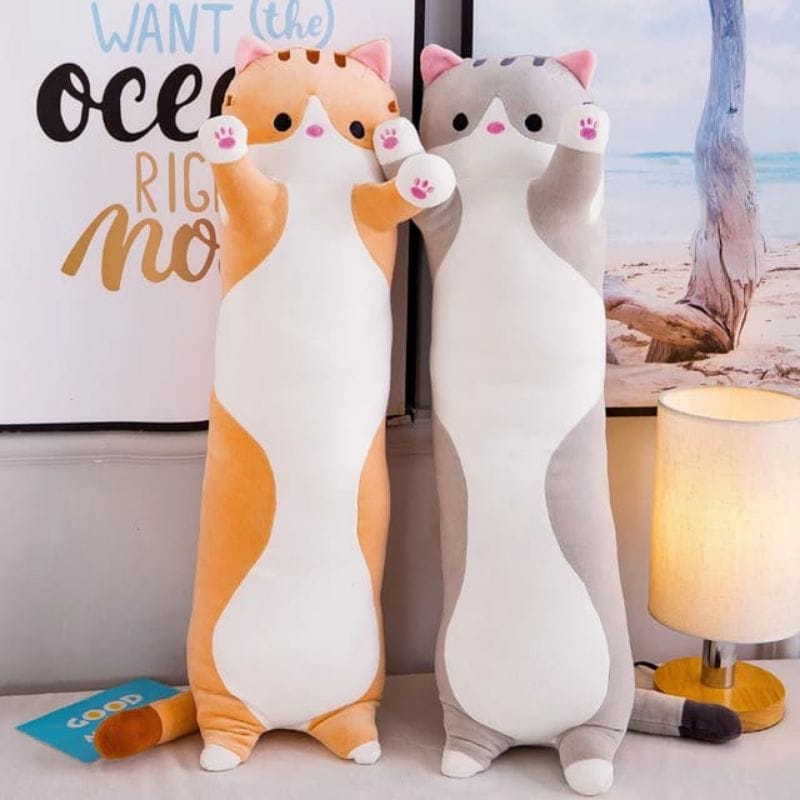 Bantal guling kucing/boneka kucing murah