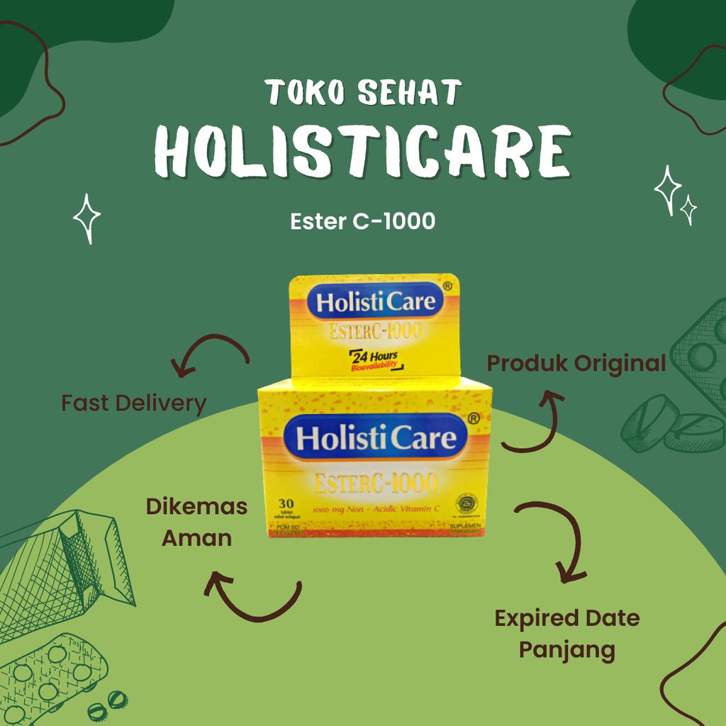 Holisticare Ester C-1000 30 Tablet