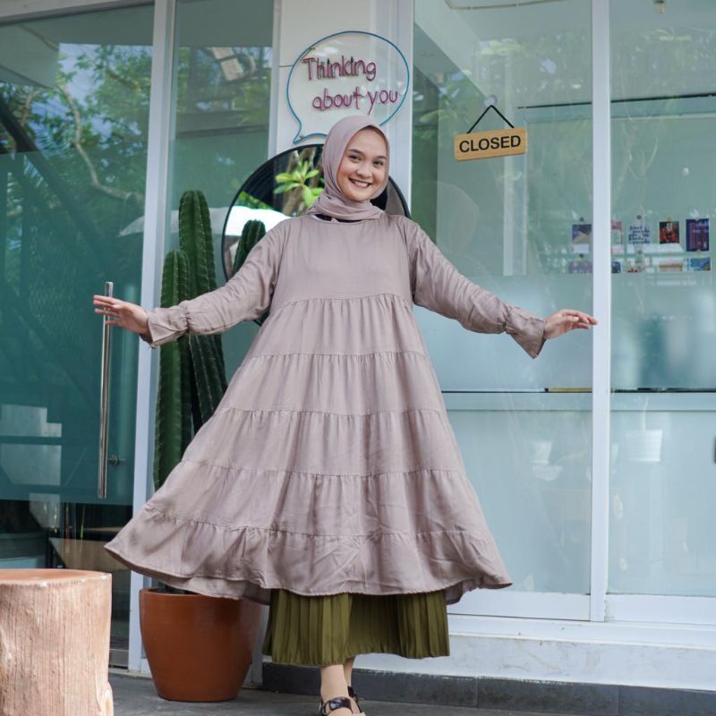 DRESS TUNIK BASIC WOMEN