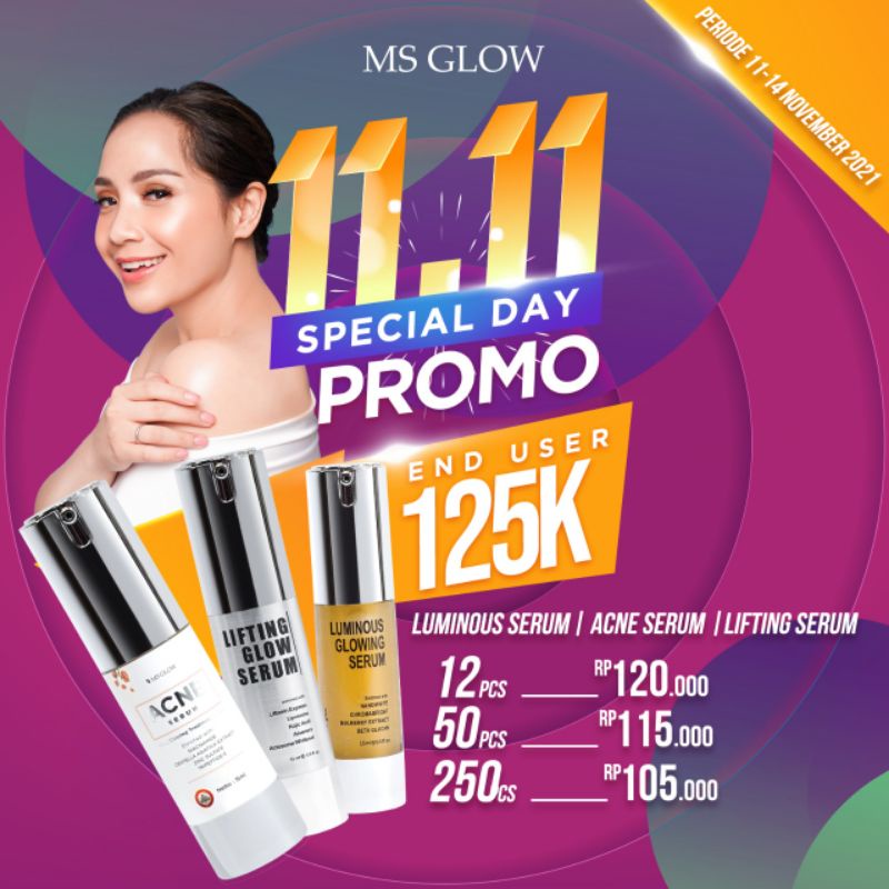 MS GLOW DISCONT 11.11