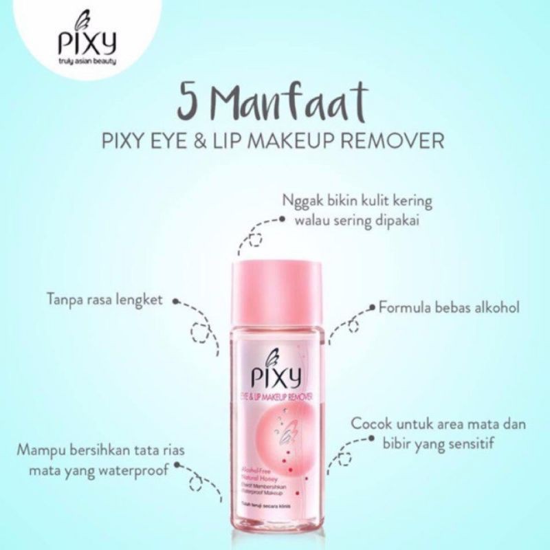 pixy eye & lip makeup remover