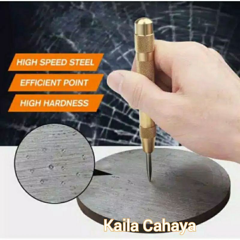 Center Punch Automatic Drip Penanda Titik untuk Bor