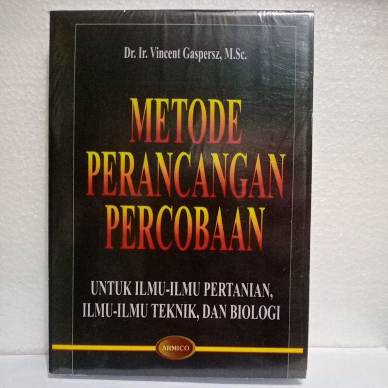METODE PERANCANGAN PERCOBAAN