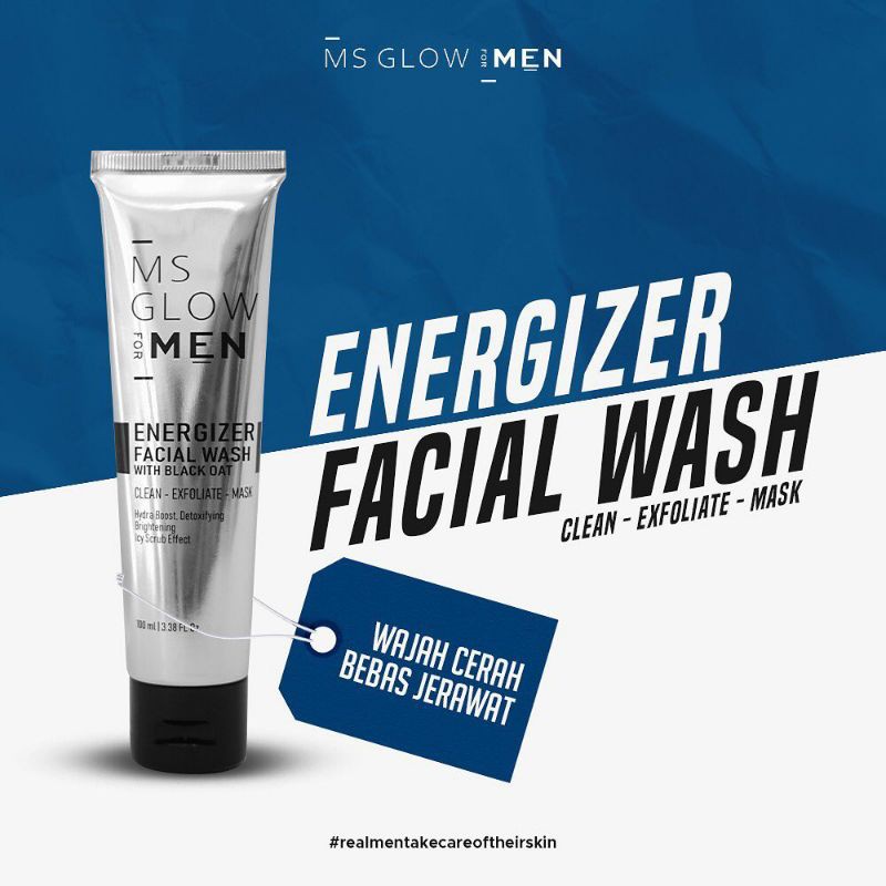 FACIAL WASH MS GLOW FOR MEN