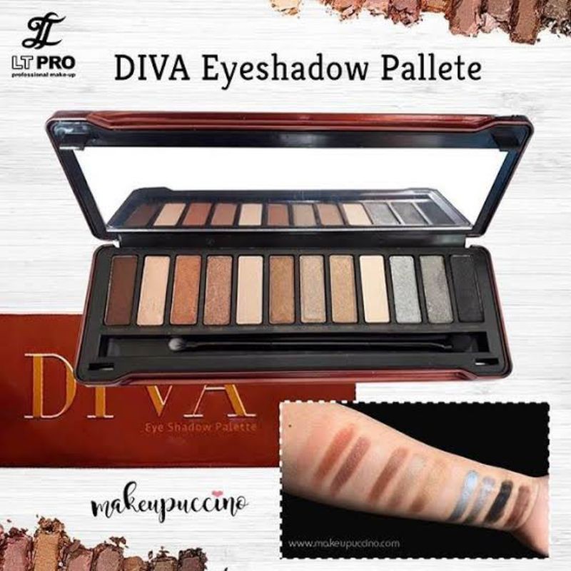 LT PRO DIVA EYE SHADOW PALETTE /100 % ORIGINAL