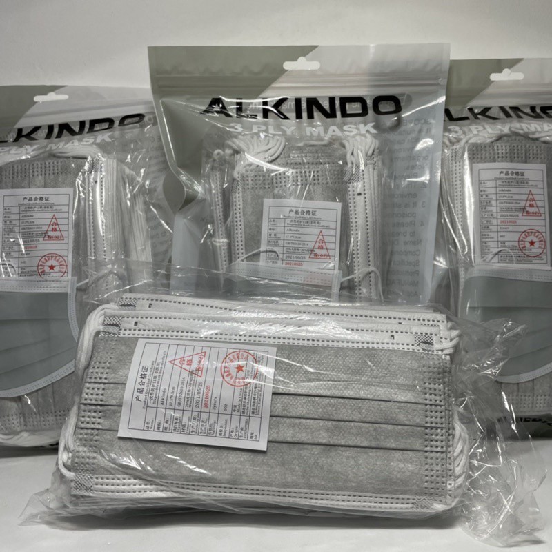Masker Alkindo Earloop 3ply 50pcs