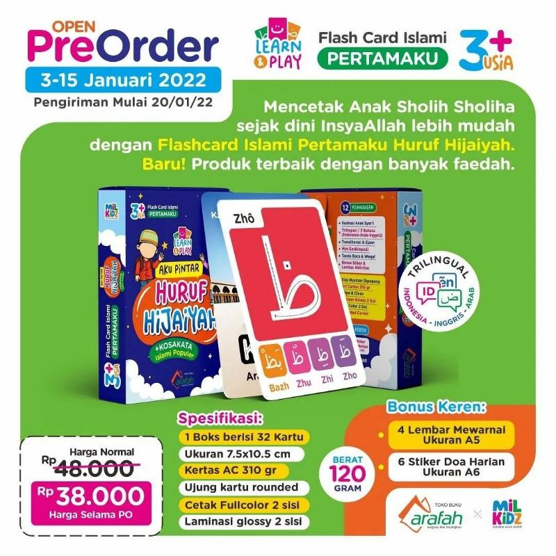 flashcard islami pertamaku