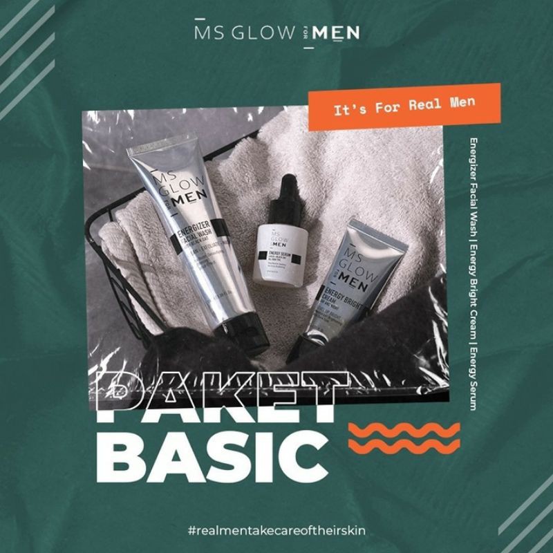 Paket MEN Basic (MS GLOW FORMEN)