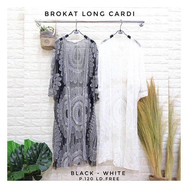 Brokat long cardy