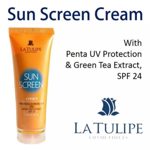 La Tulipe Sunscreen Cream 25gr