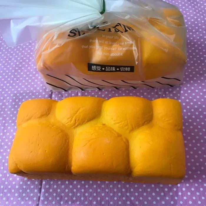 Squishy sweet time english bread
