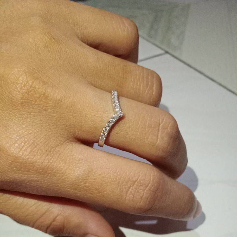 cincin berlian V