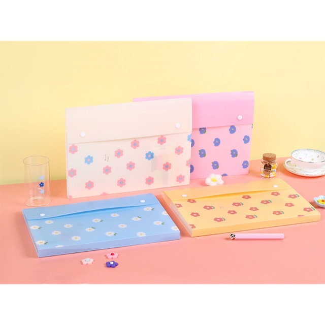 Hyuna Flower Expanding File Folder / Map Plastik / Map Folder
