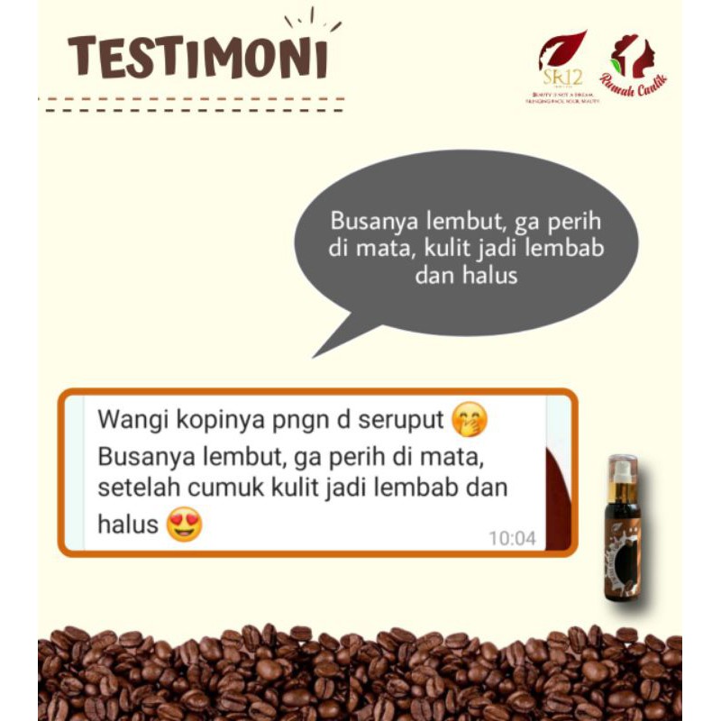 faical wash coffee