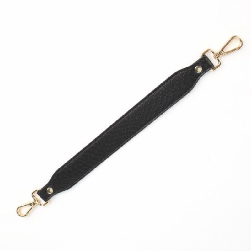 anna plain short bag strap 39 cm